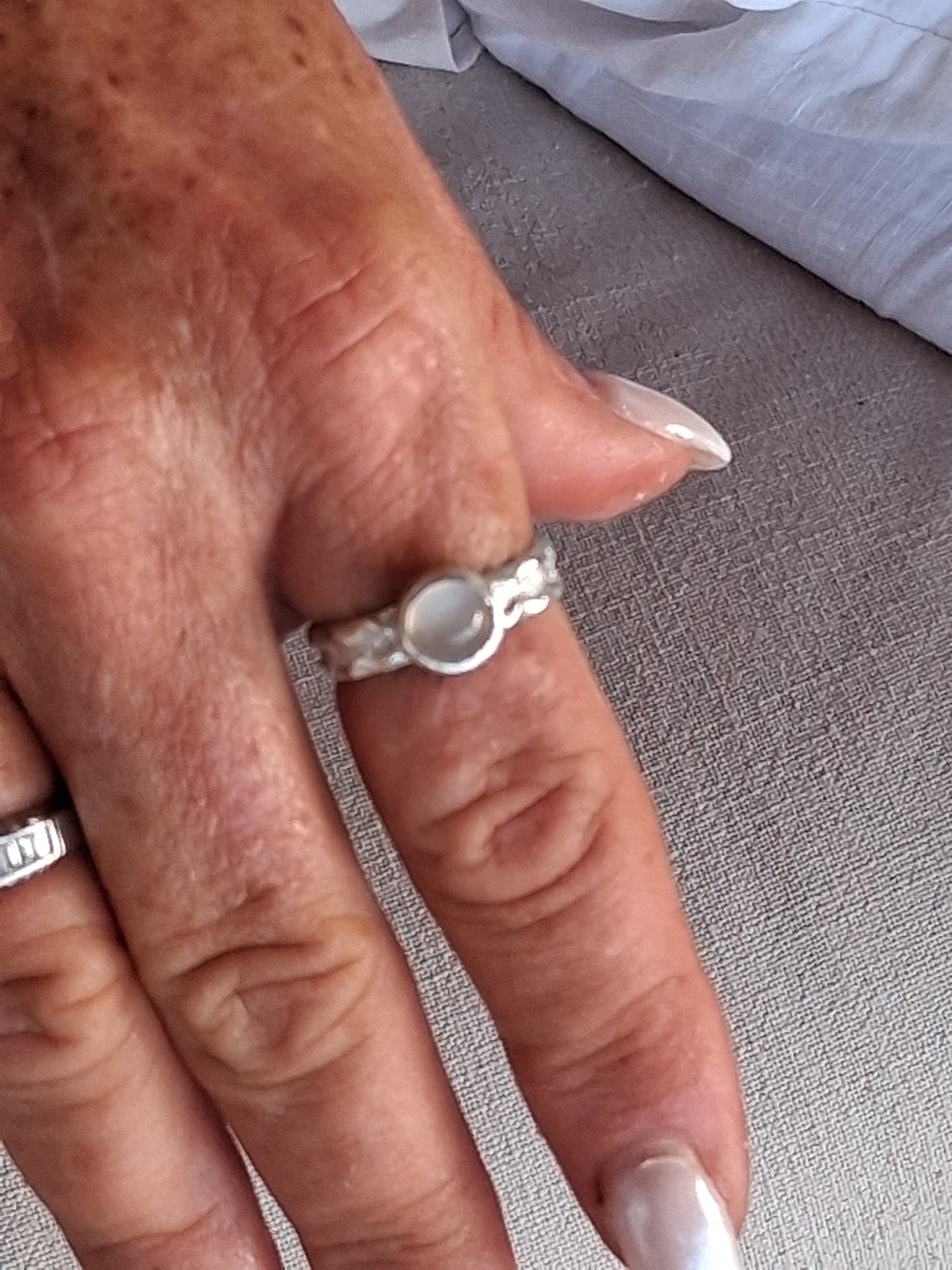 Moon Stone Ring