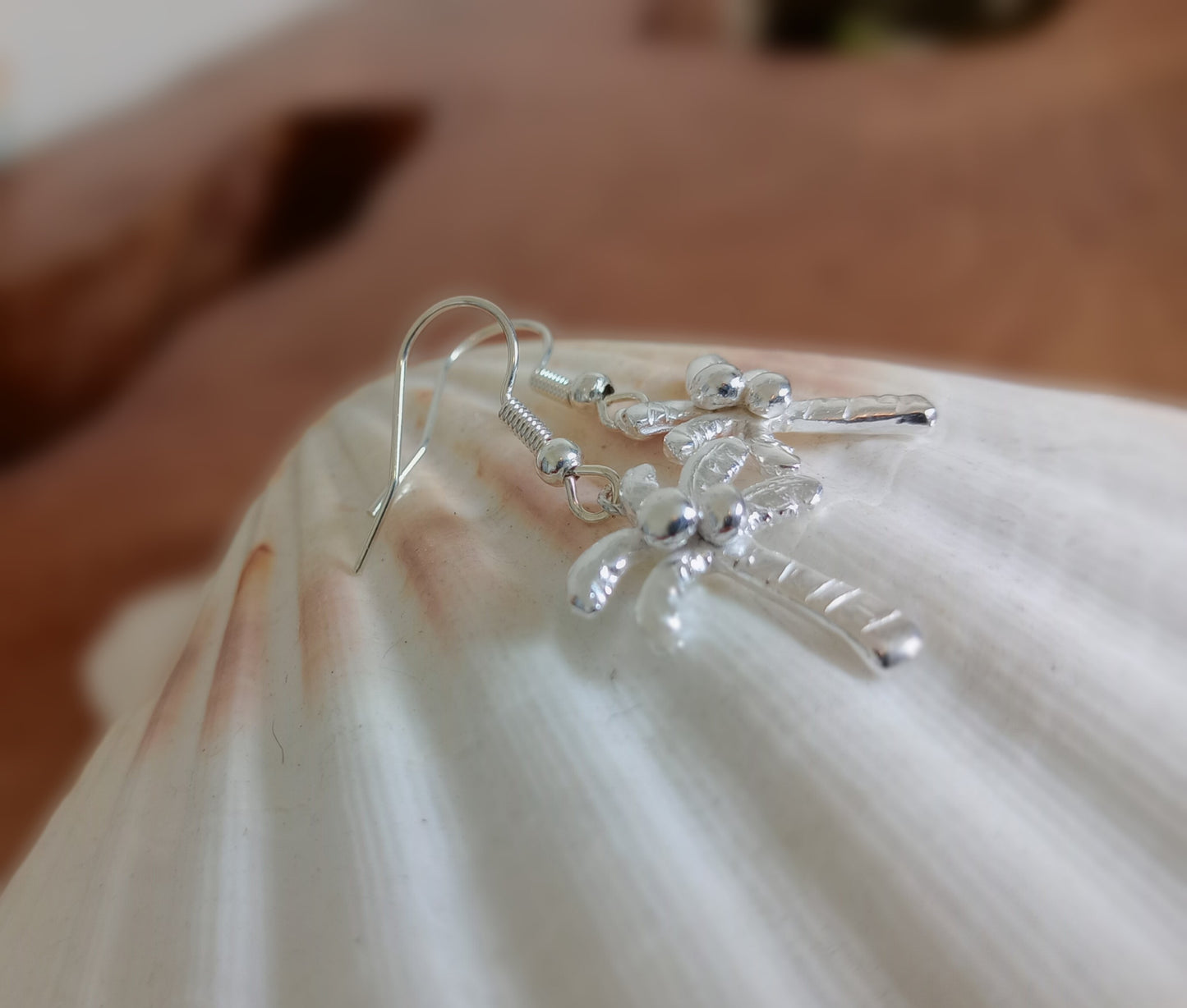 coconut Palm Earrings