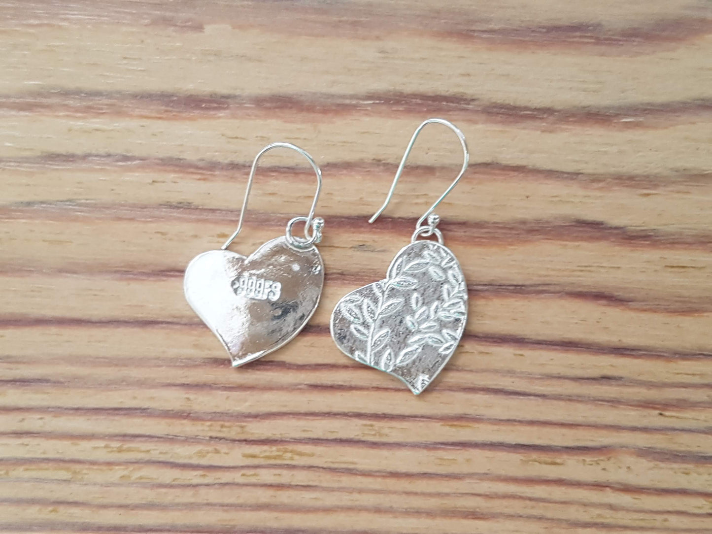 Dangling Heart Earrings