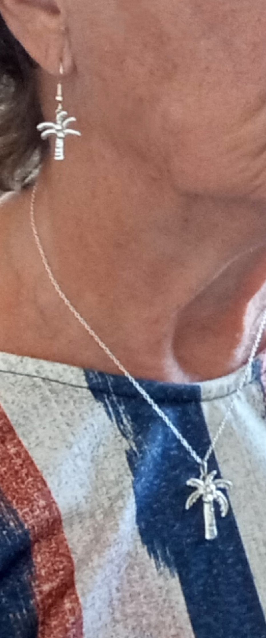 Coconut Palm Pendant