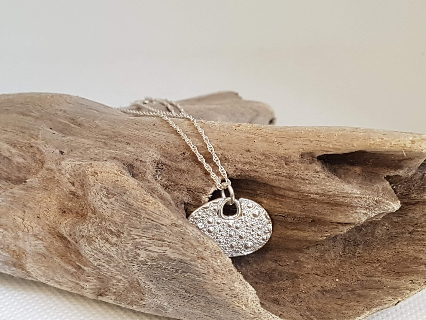 Delicate Oval Sea Urchin Pendant