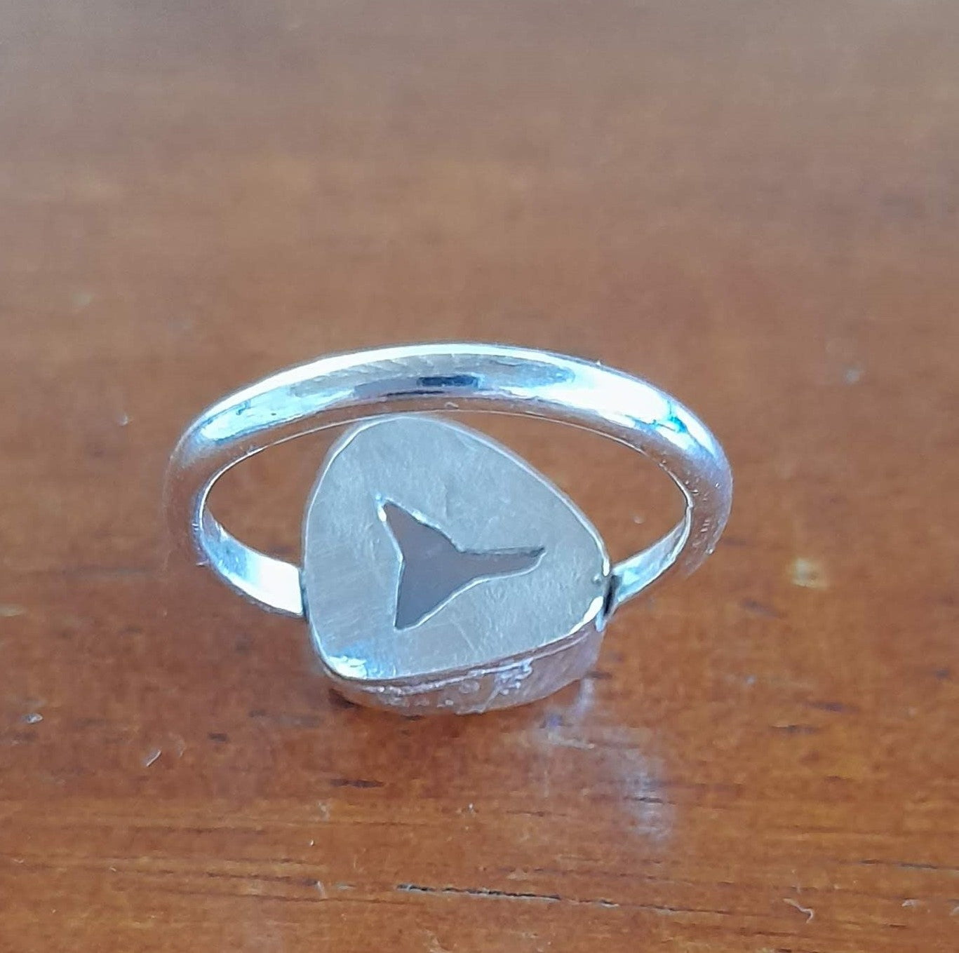 Opaque Sea Glass Ring