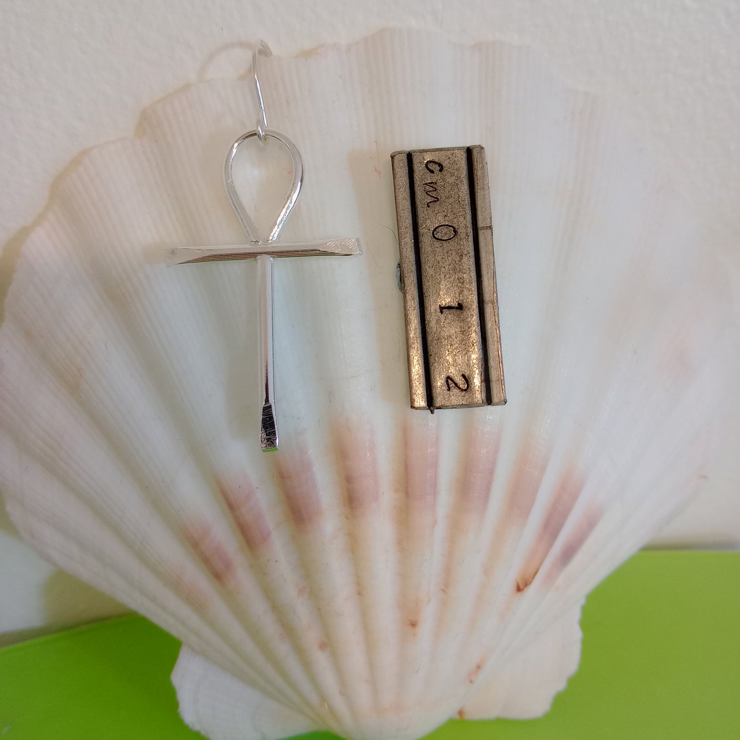 Ankh Cross Earrings