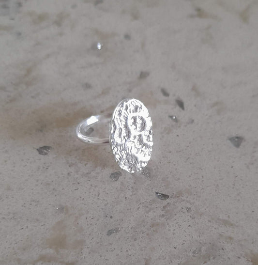 Oval Brain Coral Ring