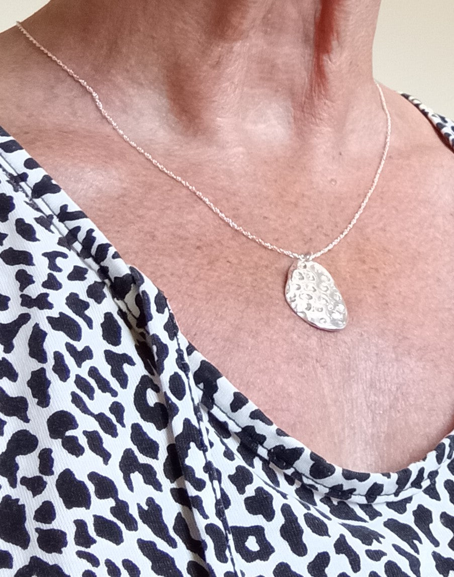 Small Dotty Coral Pendant