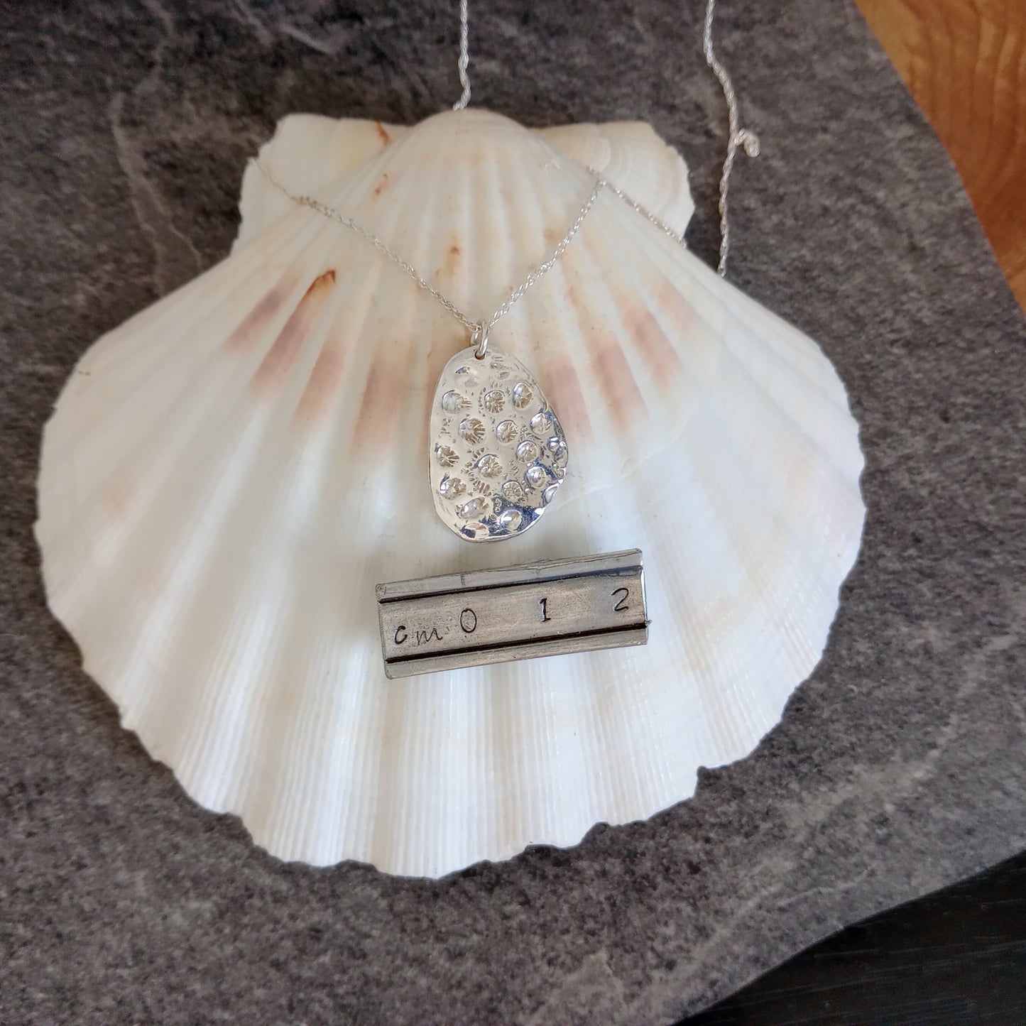 Small Dotty Coral Pendant