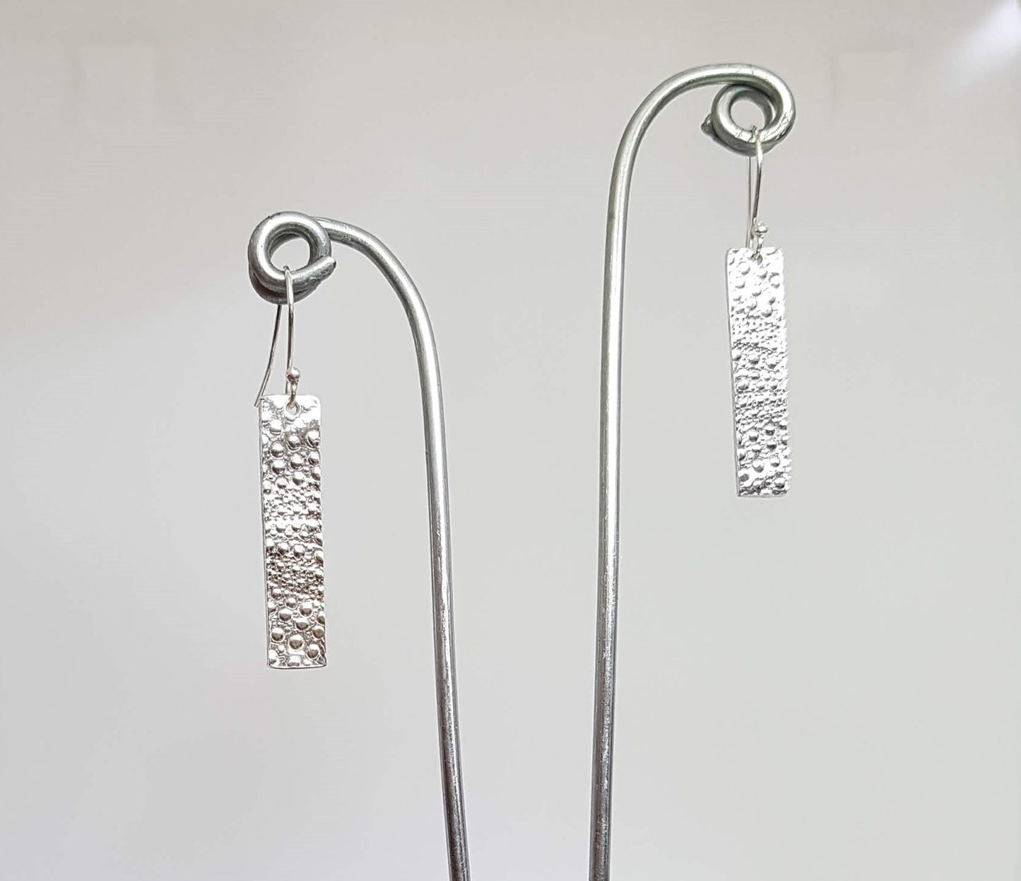 Sea Urchin Bar Dangle Earrings