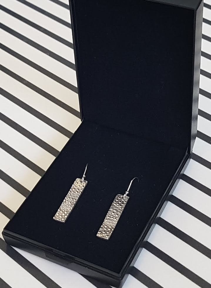 Sea Urchin Bar Dangle Earrings