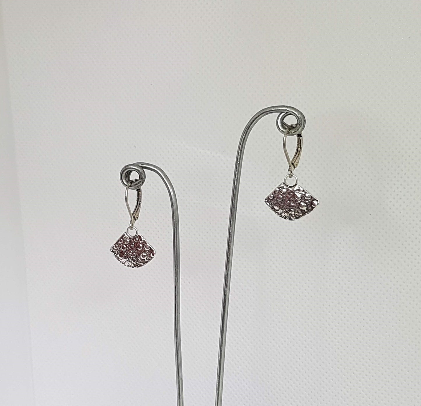Dainty Sea Urchin Fan Earrings